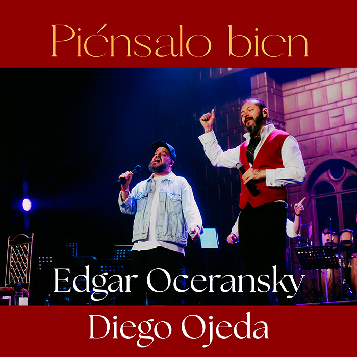 Edgar Oceransky anuncia su regreso a España con una gira exclusiva y el estreno de «Piénsalo bien» en directo junto a Diego Ojeda