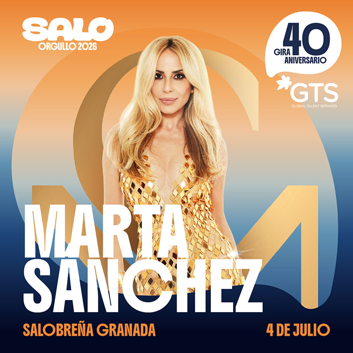 Marta Sánchez corona el cartel de Salo Orgullo 2026 en una cita histórica con el pop en la Costa Tropical granadina