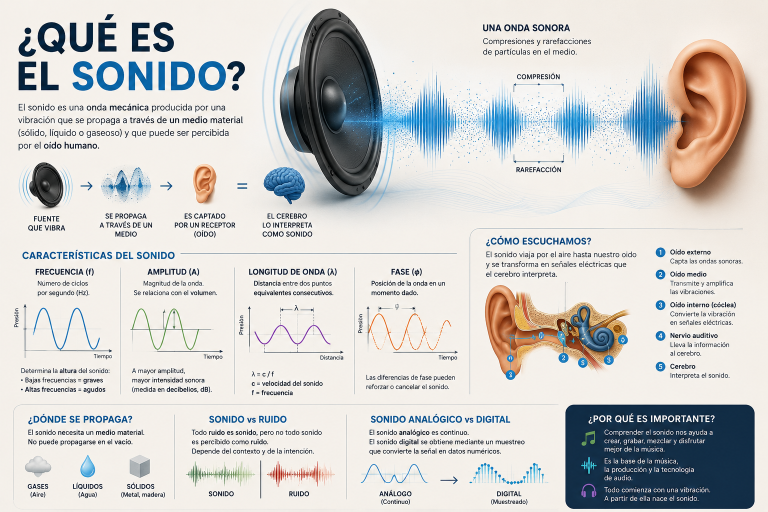 Qué es el sonido