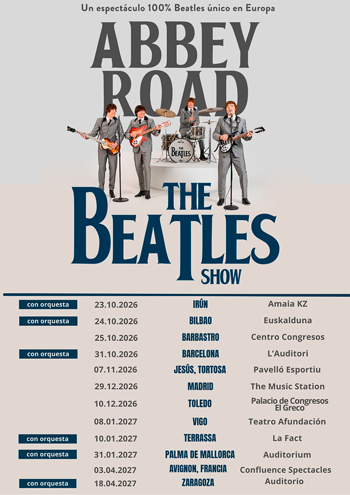 Abbey Road celebra tres décadas llevando la música de The Beatles a los escenarios