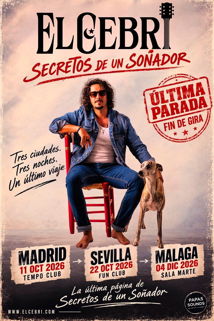 El Cebri cierra la gira 'Secretos de un soñador'