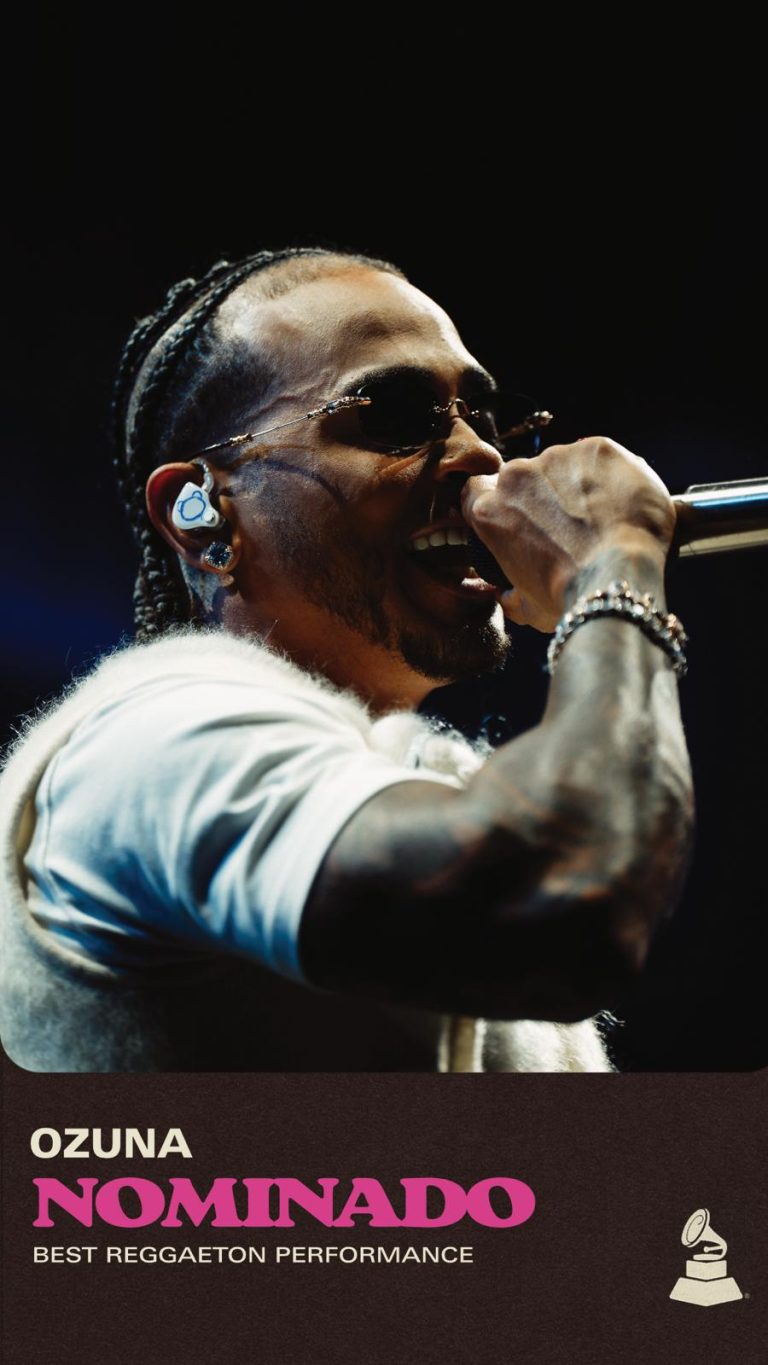 Ozuna suma una nueva nominación al Latin Grammy con 'Una Aventura'